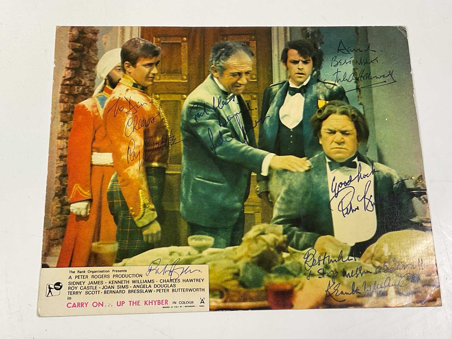 Lot 2161 - CARRY ON UP THE KHYBER; a promotional...