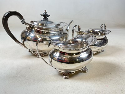 Lot 479 - HARRY ATKIN; an Edwardian hallmarked silver...