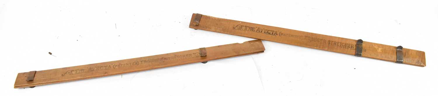 Lot 267 - A pair of 'Avecta' patent trouser stretchers,...