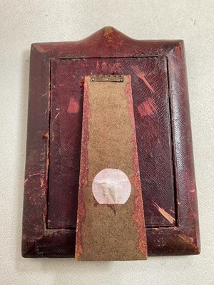 Lot 427 - A small hallmarked silver photo frame with...