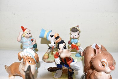 Lot 511 - BESWICK: Nine Beswick Disney figurines...