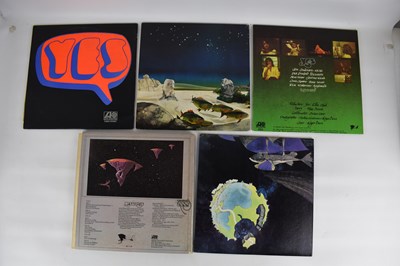 Lot 488 - YES; five albums comprising 'Fragile' US...