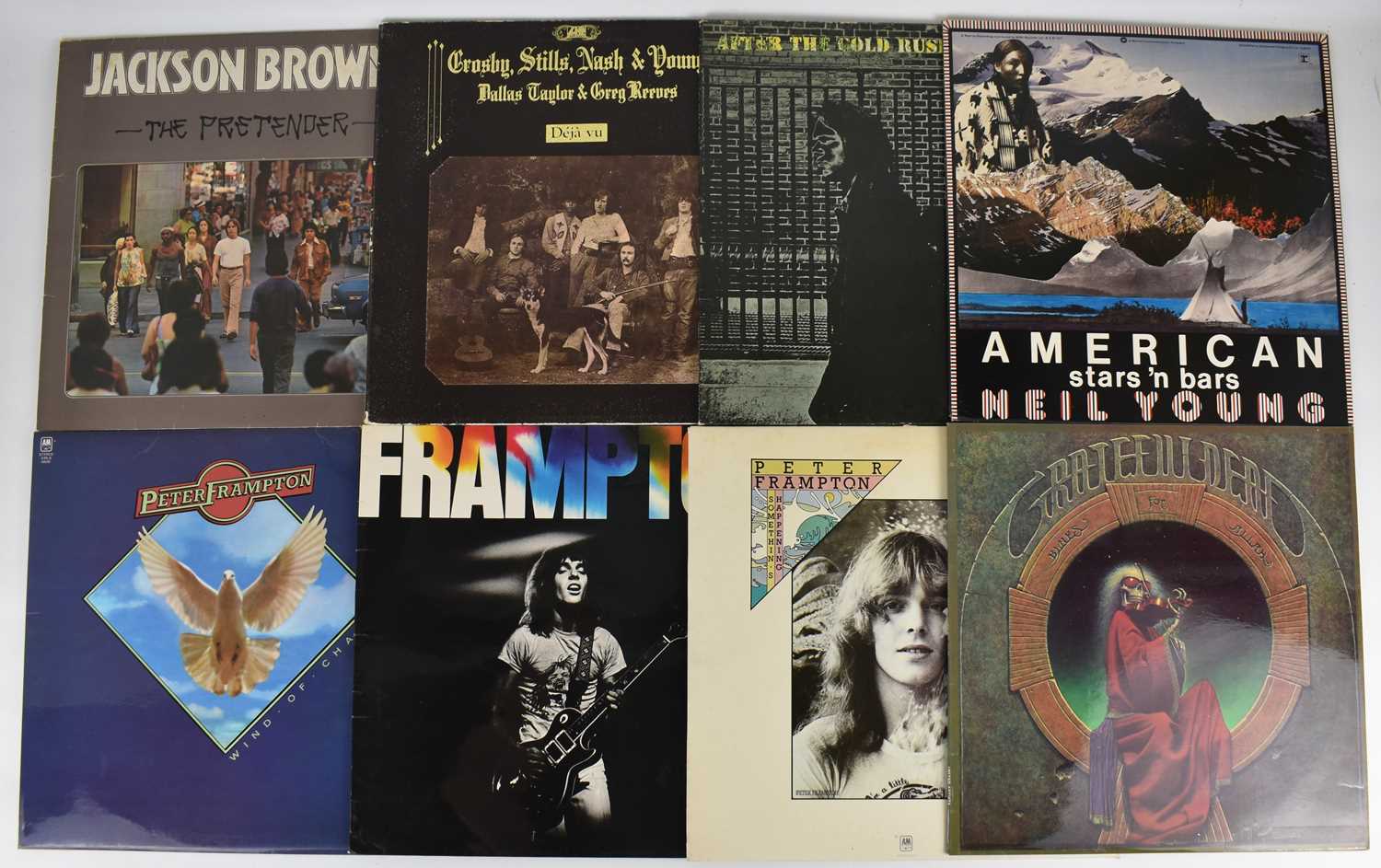 Lot 284 - Eight albums comprising Grateful Dead 'Blues...