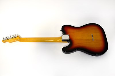 Lot 196 - A handmade Telecaster-style electric guitar.