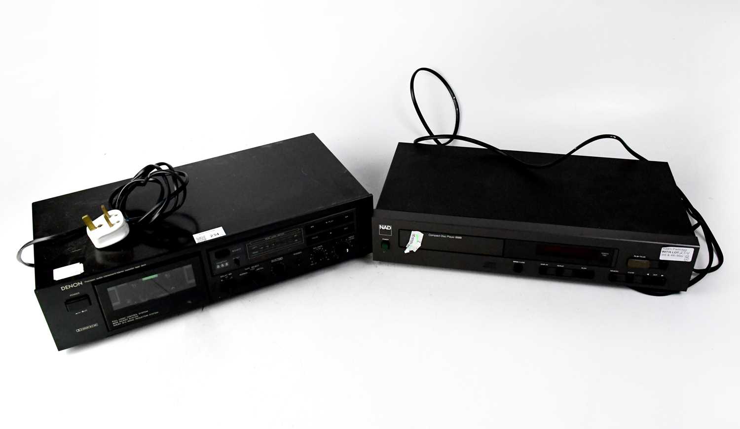 Lot 234 NAD; a Compact Disc player 5320 and Denon
