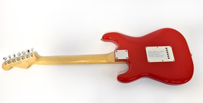 Lot 570 - FENDER; a Stratocaster electric guitar with...