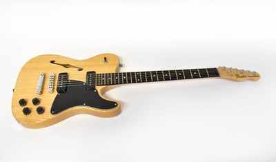 Lot 207 - FENDER; a Telecaster Thinline Seymour Duncan...