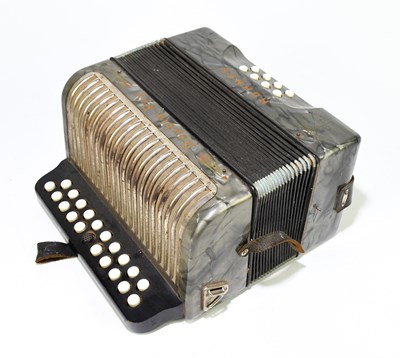 Lot 228 - HOHNER; a Double-Ray accordian