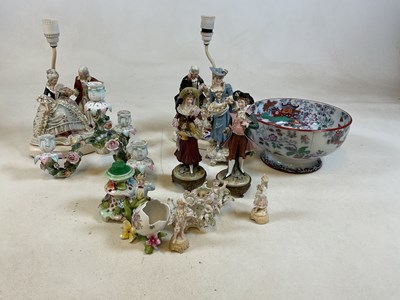 Lot 224 - A collection of decorative ceramics including...