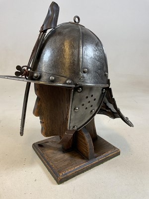 Lot 141 - Reproduction lobster pot helmet