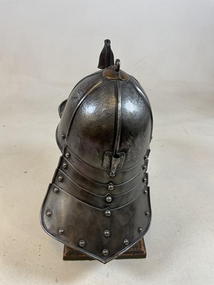 Lot 141 - Reproduction lobster pot helmet