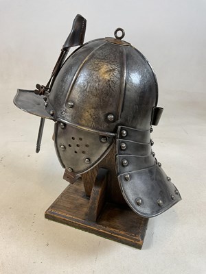 Lot 141 - Reproduction lobster pot helmet