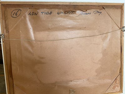 Lot 349 - JAMES FRY; oil on board, 'Low Tide, Winspit',...