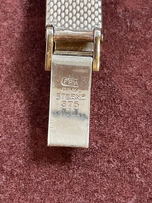 Lot 616 - ETERNA MATIC; a lady's 9ct yellow gold 'Sahida'...