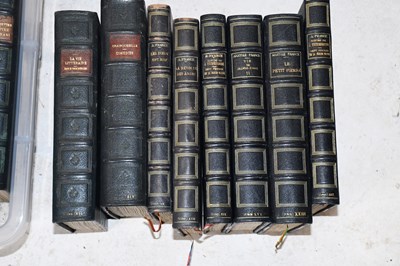 Lot 874 - LES BEAUX FRANCE, thirteen vols, ¼ leather...