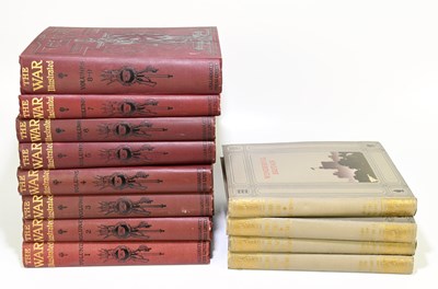 Lot 738 - THE WAR ILLUSTRATED, eight vols