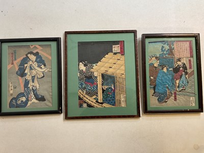 Lot 369 - Utagawa Yoshiiku 歌川芳幾 also known as Ochiai Yoshiiku 落合芳幾 (JAPAN, 1833-1904)