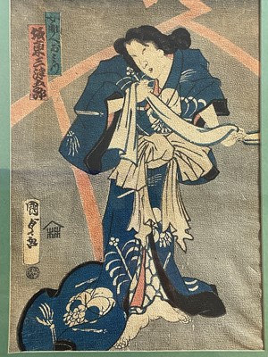 Lot 369 - Utagawa Yoshiiku 歌川芳幾 also known as Ochiai Yoshiiku 落合芳幾 (JAPAN, 1833-1904)