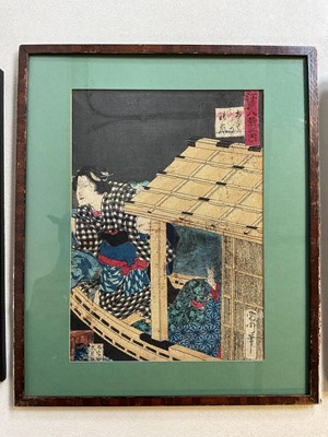 Lot 369 - Utagawa Yoshiiku 歌川芳幾 also known as Ochiai Yoshiiku 落合芳幾 (JAPAN, 1833-1904)