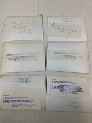 Lot 70 - MANCHESTER UNITED F.C; six Keystone Press...