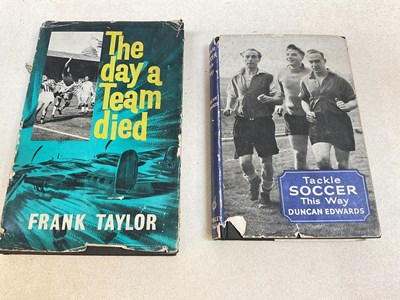 Lot 72 - EDWARDS, DUNCAN; TACKLE SOCCER THIS WAY,...