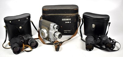 Lot 223 - SEKONIC; a Zoom new model 8 cine camera model 100