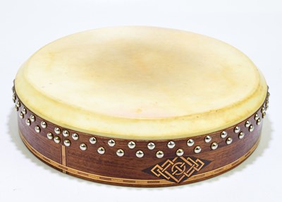 Lot 1087 - RODDY; a handmade bodhran, diameter 38cm.