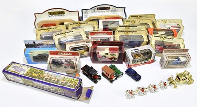 Lot 144 - A mixed collection of model toys to include...