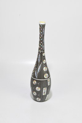 Lot 305 - GLYN COLLEDGE FOR DENBY; a large skittle vase...