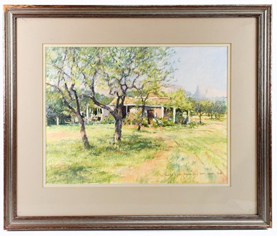 Lot 1595 - ROBERT 'BOB' RICHARDSON (born 1939); pastel,...