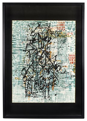 Lot 2002 - STUART SUTCLIFFE (1940-1962); oil on paper,...