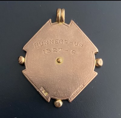 Lot 1248 - A 9ct gold Fazeley Charity Cup Runners Up...