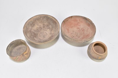 Lot 1006 - A group of four Indus Valley (2000-3000BC) pottery bowls