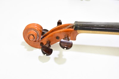 Lot 1022 - A full size modern English violin by Gerald...