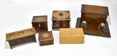 Lot 2077 - A collection of Georgian and later treen to...