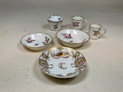 Lot 234 - SEVRES; a small collection of 18th century...