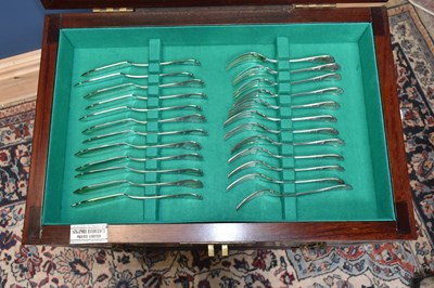 Lot 525 - CHRISTOFLE; a one hundred and forty-four piece...