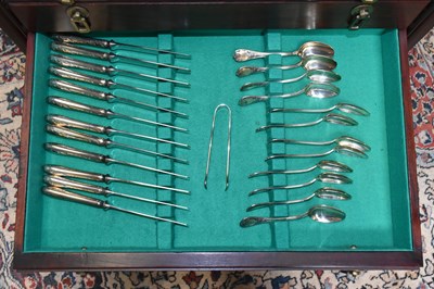Lot 525 - CHRISTOFLE; a one hundred and forty-four piece...
