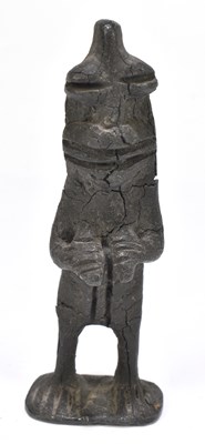 Lot 1023 - An early South American bronze fertility figure