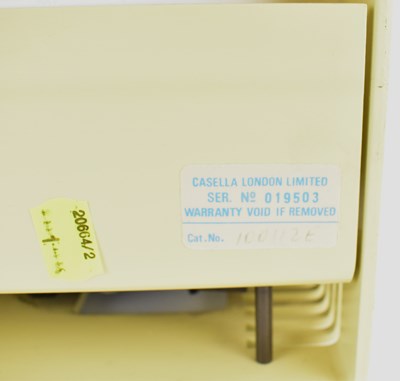 Lot 603 - CASELLA; a vintage plastic cased barograph, 16...