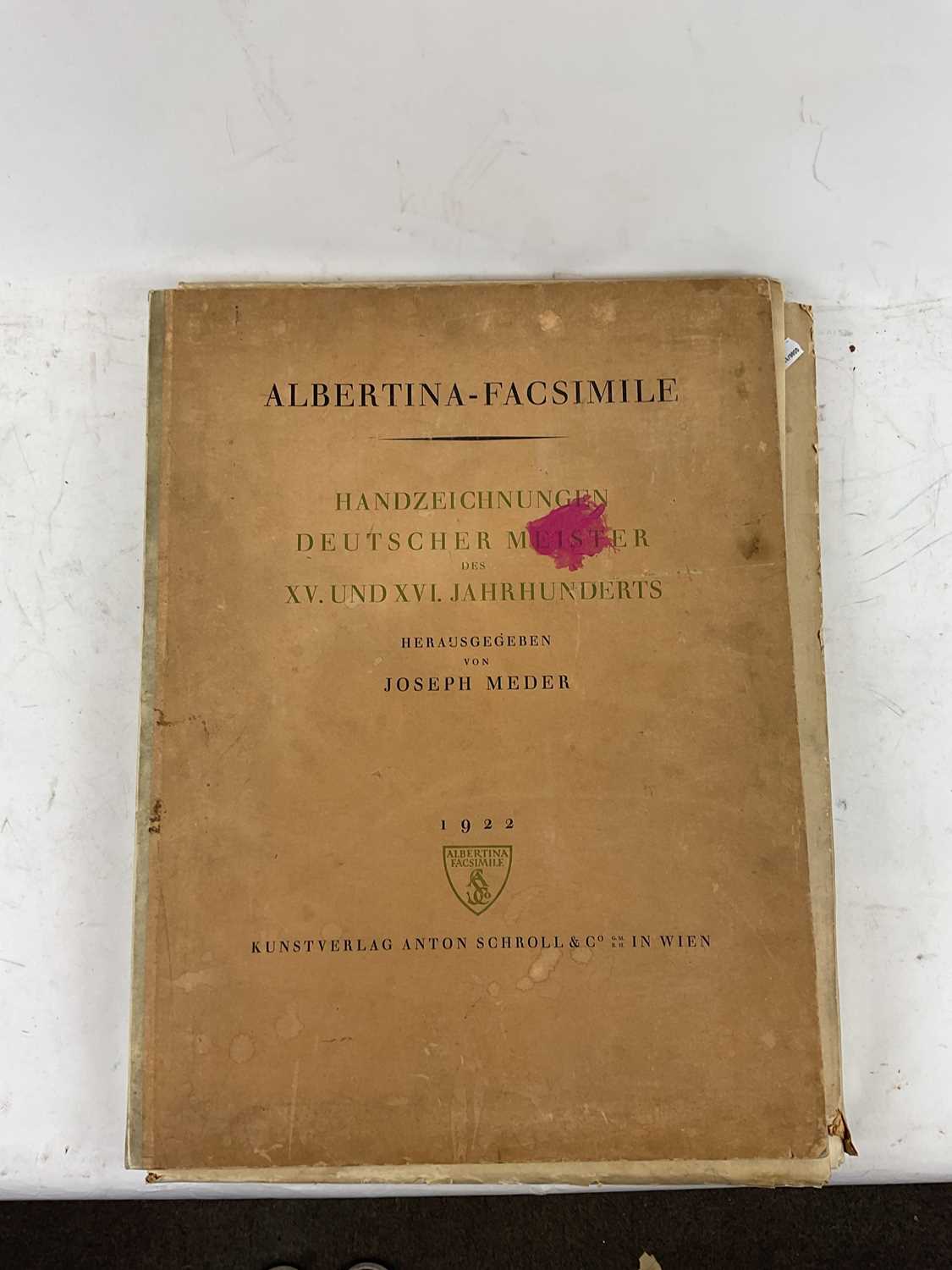 Lot 151 - ALBERTINA-FACSIMILE; a limited edition folio...