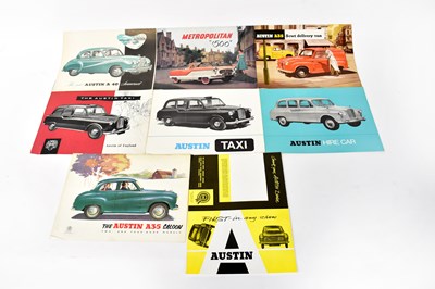 Lot 136 - AUTOMOBILLIA; 1950s and 60s Austin car...