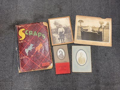 Lot 606 - A small group of ephemera including 19th...