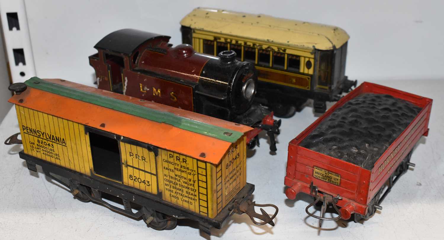 Lot 312 - A Hornby O gauge LMS 2270 locomotive with...