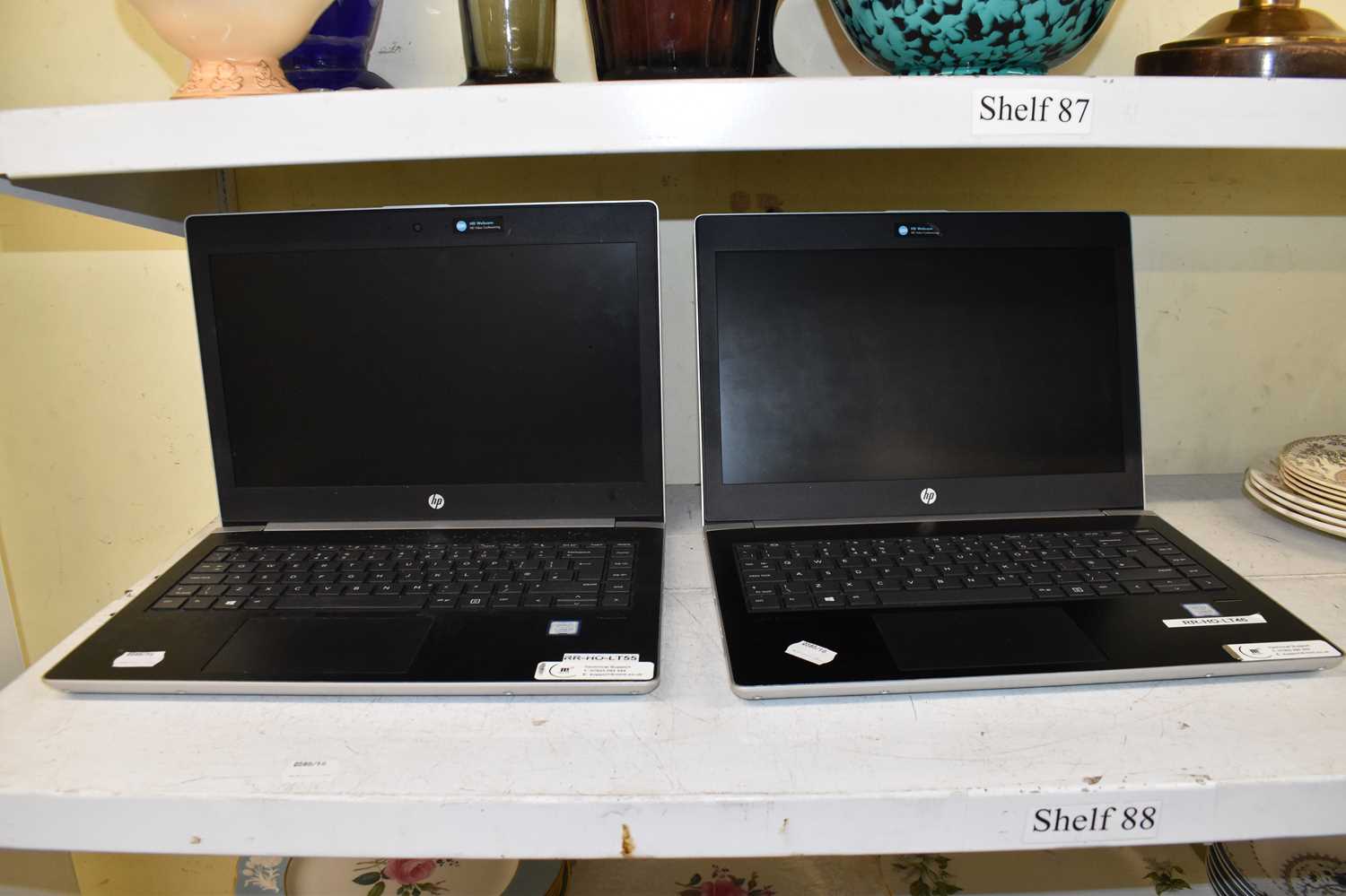 Lot 414 - Two HP Pro Book laptop computers.