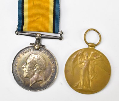 Lot 192 - Two WWI medals