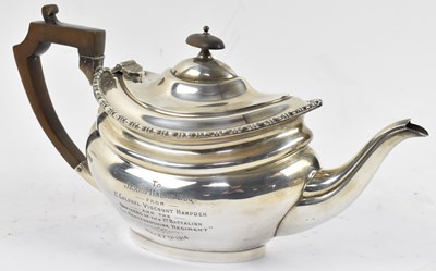 Lot 754 - FORDHAM & FAULKNER; a George V hallmarked...