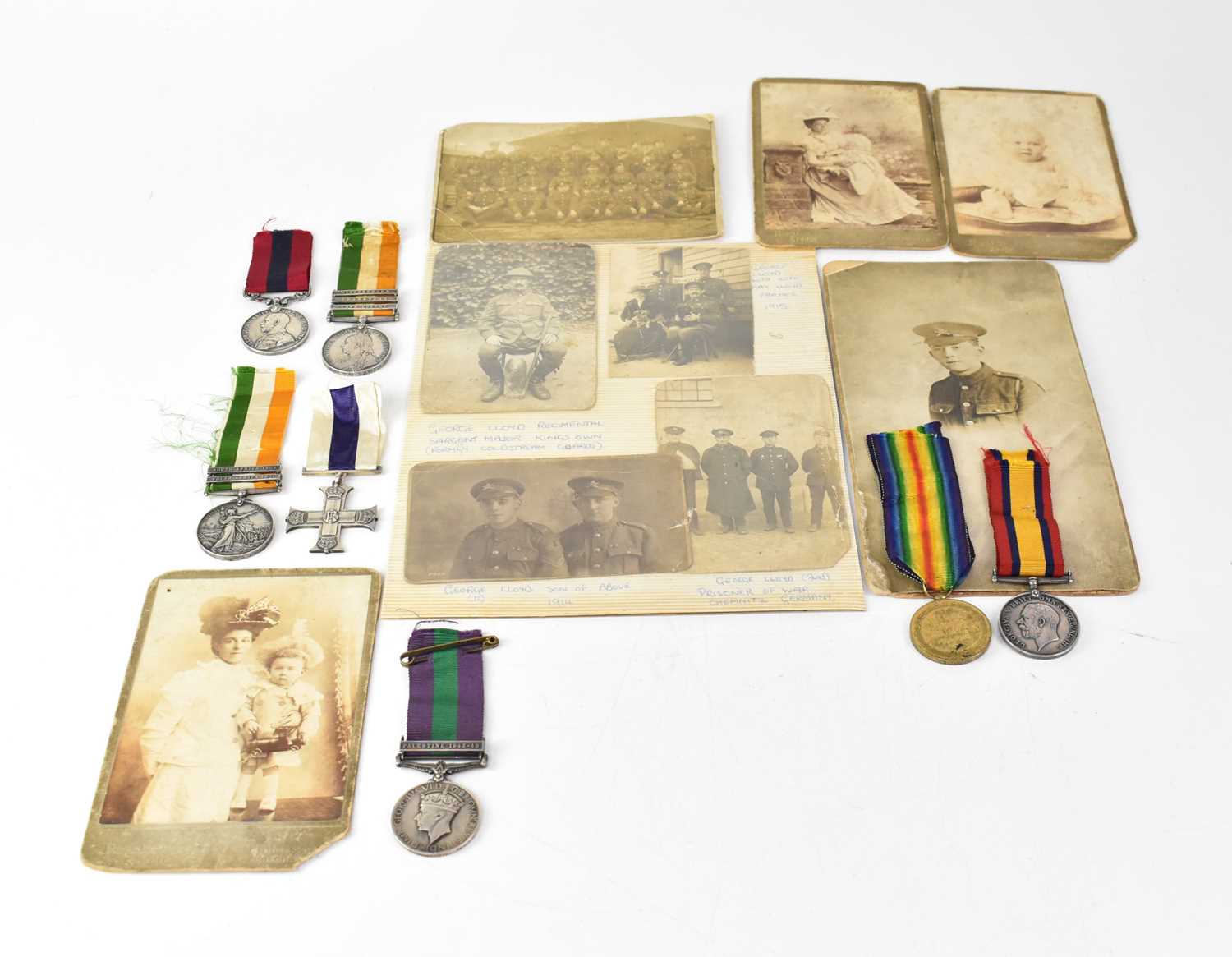 Lot 533 - An important group of medals relating to...