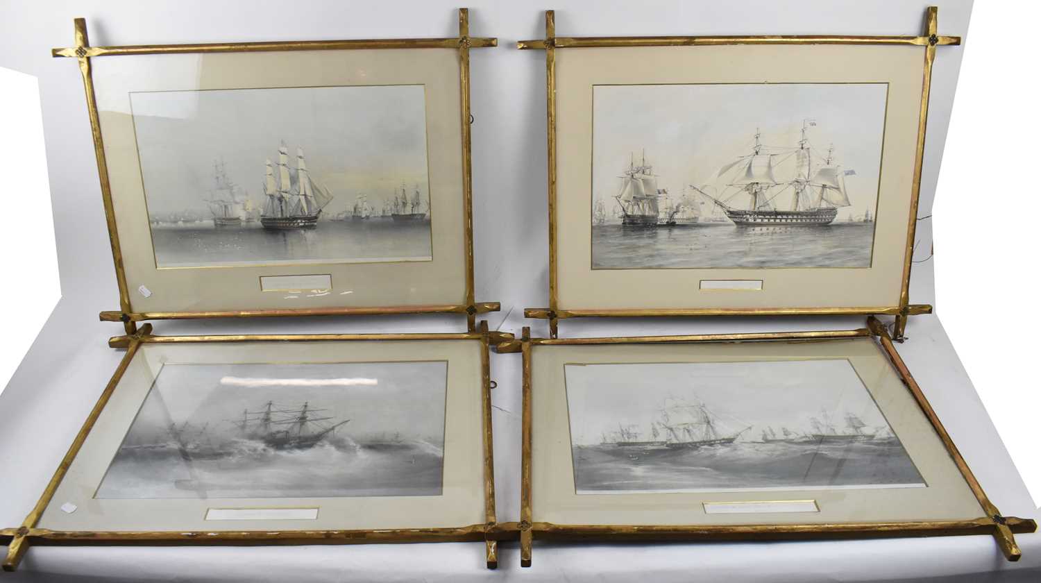 Lot 697 - A set of four late 19th century engravings