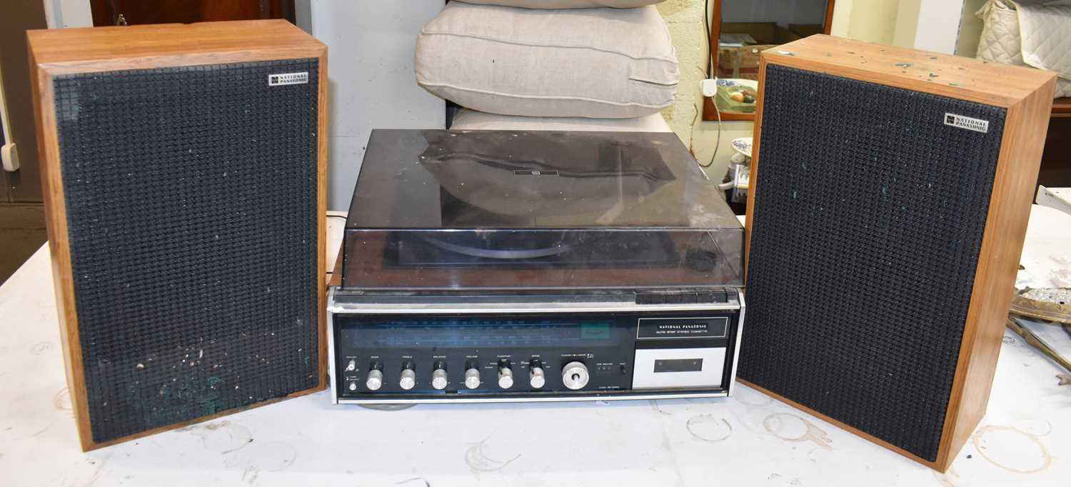 Lot 409 - A National Panasonic Hi-Fi system with...